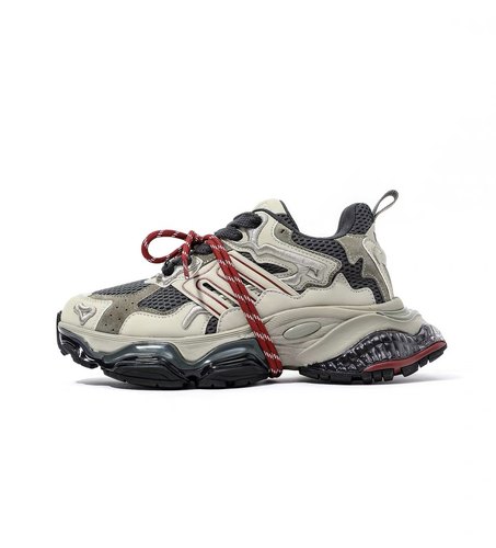 小众复古阔版气垫底ins潮超火时尚老爹鞋男款厚底增高运动休闲鞋