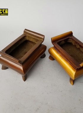 仿古中式风供佛铜摆件宣德炉