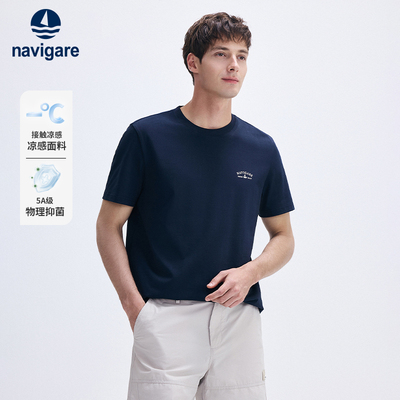 Navigare意大利小帆船短袖T恤