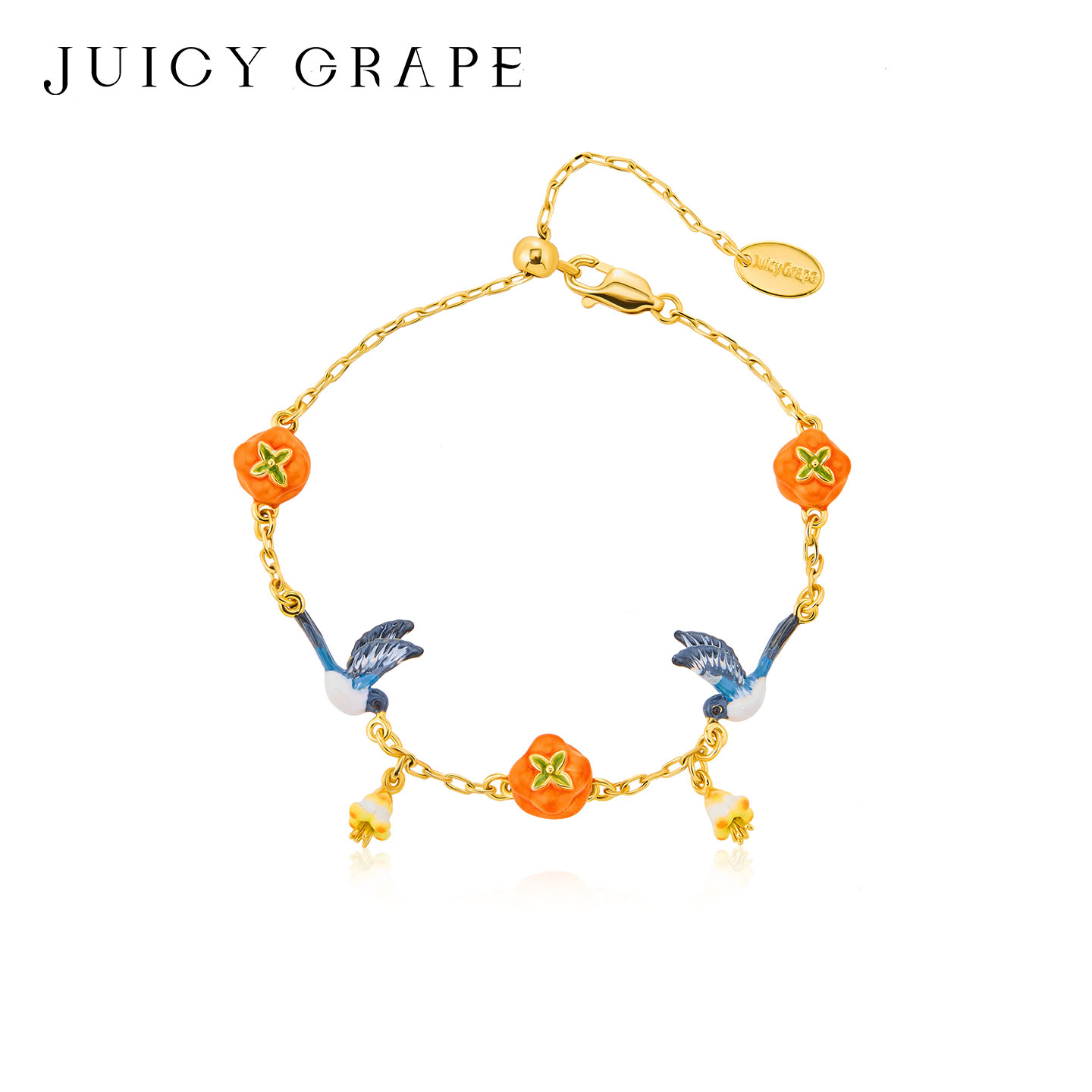 轻奢小众精致手链珐琅手饰