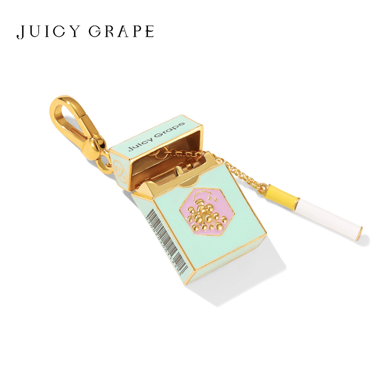 JuicyGrape可打开香烟盒吊坠