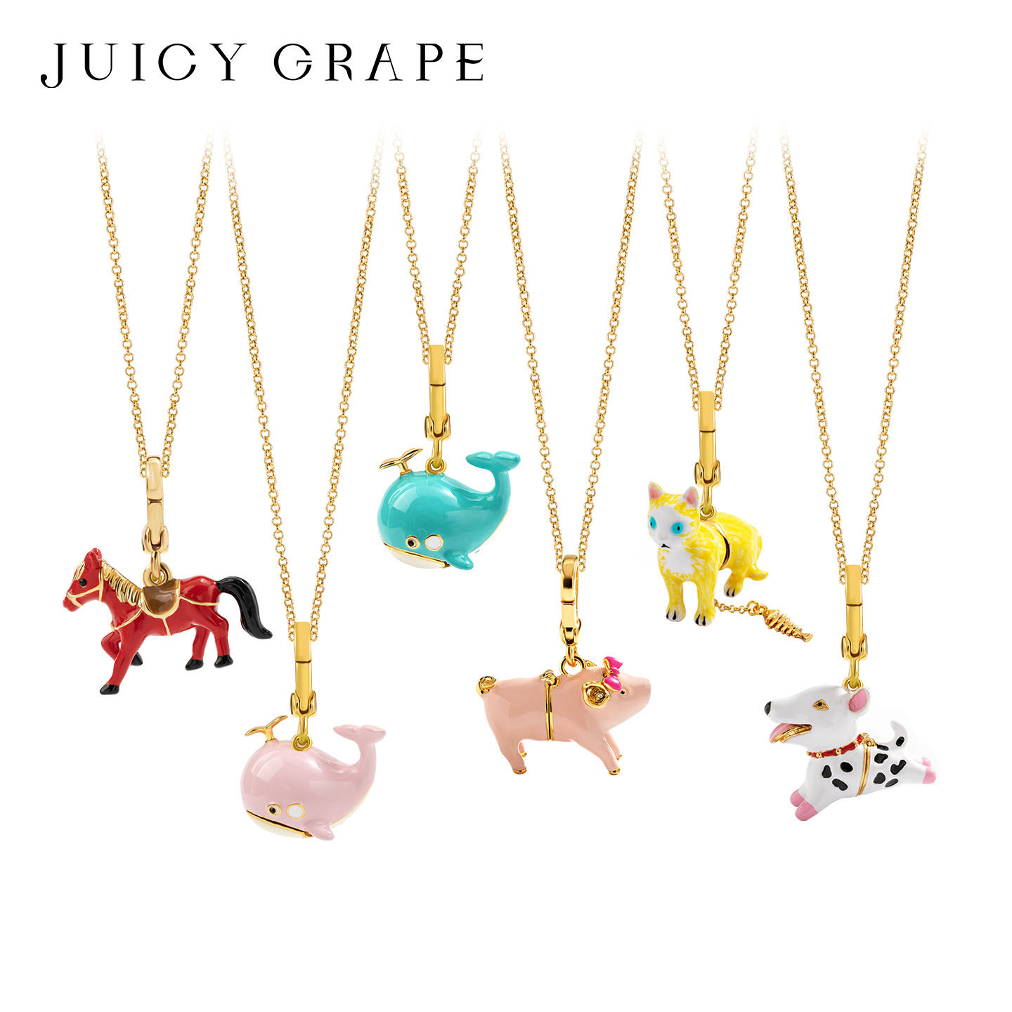 正品吊坠粉色少女心复古时尚