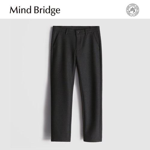 MindBridge【即将断码】秋冬重磅加厚防风保暖商务休闲西裤男MA9J