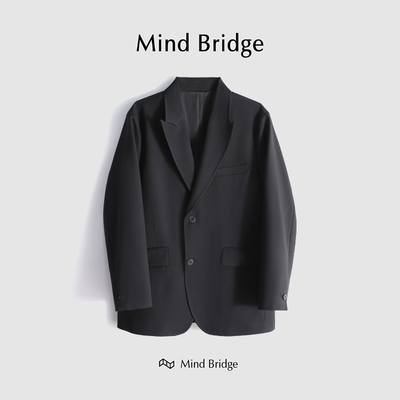 MindBridge商务春休闲宽松潮西服