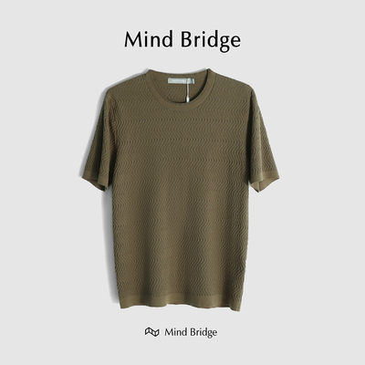 MindBridge短袖休闲中青年T恤潮