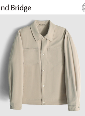 MindBridge定织斜纹/水洗提花/冬季防风保暖商务休闲棉服夹克MA7H