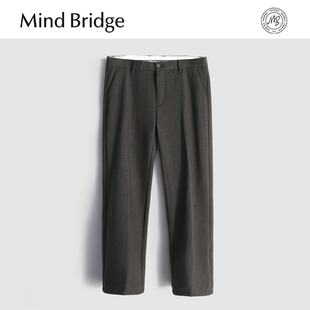 男MAA7 秋冬加绒防风保暖商务休闲裤 MindBridge弹力柔韧 垂感抗皱