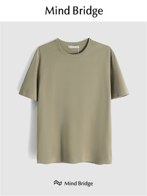 MindBridge短袖休闲中青年T恤潮