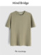 T恤男士 休闲宽松圆领短袖 简约百搭夏M4114 球队校草 MindBridge