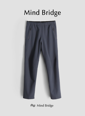 MindBridge【时髦小心机】秋冬户外宽松运动休闲裤软壳直筒裤M089