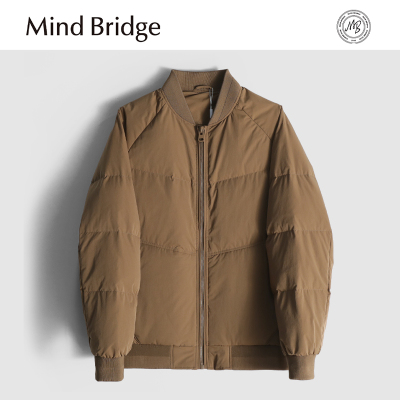 MindBridge90鸭绒/高密梭织/冬季户外防风保暖棒球领羽绒夹克MAAG