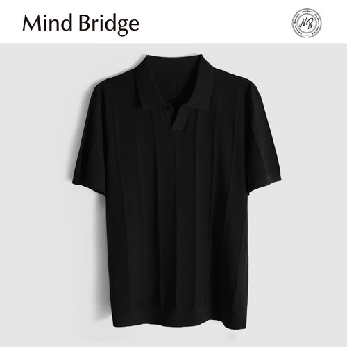 MindBridge【即将断码】夏季男士商务休闲翻领短袖T恤POLO衫 MA42