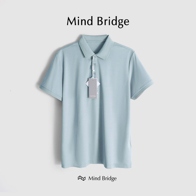 MindBridge夏短袖休闲POLO衫T恤