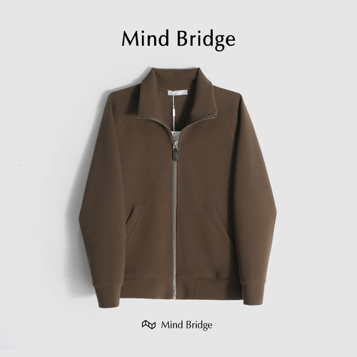 MindBridge立领春季休闲宽松夹克