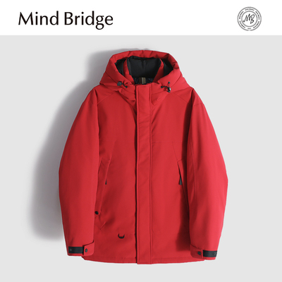 MindBridge防风保暖羽绒服鸭绒冬