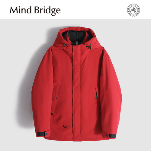 MindBridge防风保暖羽绒服鸭绒冬