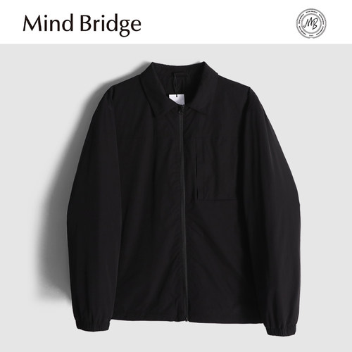 MindBridge90鸭绒/高密梭织/冬季商务休闲防风保暖羽绒夹克男MA5N