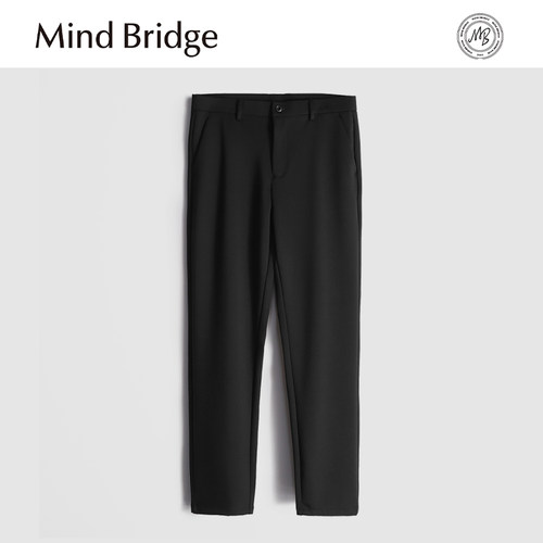 MindBridge【即将断码】莱赛尔天丝防风保暖直筒商务休闲裤冬MA9M