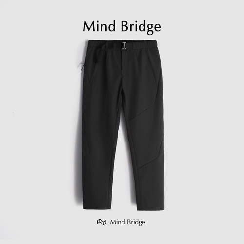 MindBridge长裤宽松休闲裤高弹力