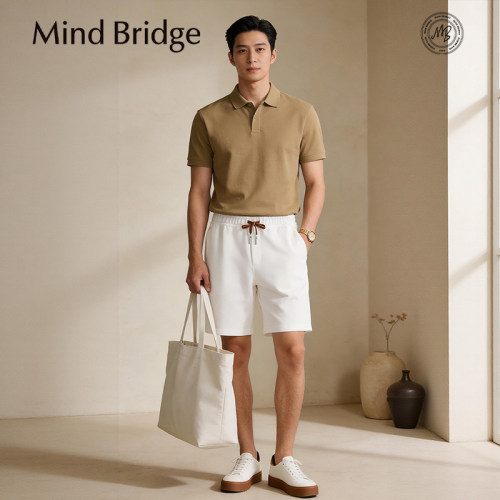 MindBridge【克制的性感】夏季运动休闲高弹力男士短裤宽松 M4142
