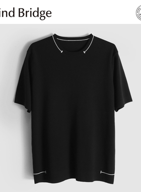 MindBridge【即将断码】秋冬男士圆领保暖内搭短袖针织衫打底MA93