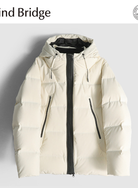 MindBridge90鸭绒/防风保暖/冬季户外休闲运动加厚连帽羽绒服MAAR