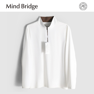 户外休闲运动立领弹力保暖长袖 脸 T恤M4414 丘比特 MindBridge