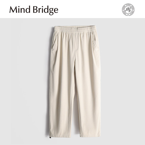 MindBridge【即将断码】重磅灯芯绒防风保暖休闲裤垂感抗皱冬MA9L