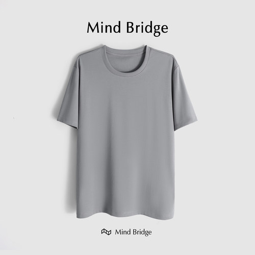 MindBridge短袖休闲中青年潮T恤