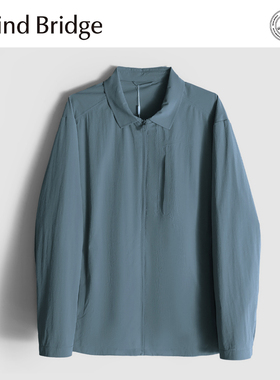 MindBridge高密梭织/弹力透气/秋季户外休闲商务翻领夹克抗皱MAAE