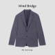 即将断码 外套西装 男士 新款 MUJK2102 休闲西服秋冬季 MindBridge