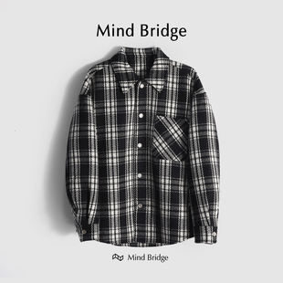 夹克男 重磅绵羊毛防风保暖复古衬衫 M4268 复刻时光 MindBridge