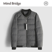 棒球领鸭绒轻薄羽绒服防风保暖 冬季 M4435 硬核小帅 MindBridge