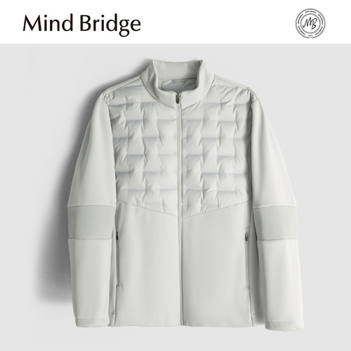 MindBridge90鸭绒/防钻绒抗静电/冬季户外防风保暖立领羽绒服MAAL