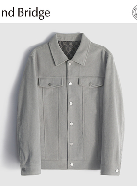 MindBridge【费城故事】男士重磅复古灯芯绒休闲商务夹克保暖MA0L
