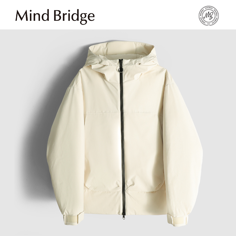 MindBridge90鸭绒/功能性/冬季户外休闲运动防风保暖羽绒服男MAAT