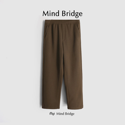 MindBridge秋直筒休闲裤防风保暖