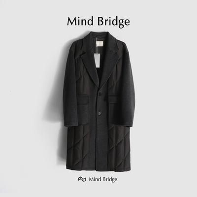 MindBridge白鸭绒羽绒服保暖羊毛