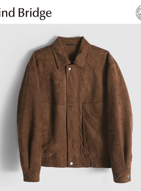 MindBridge高仿麂皮绒/手感细腻/冬季休闲防风保暖棉服夹克男MABE