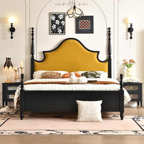 优质麻布绒软包拒绝床头掉皮