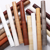 家具翻新贴膜衣柜橱柜自粘贴桌面木纹门贴纸防水防潮防油仿木贴纸