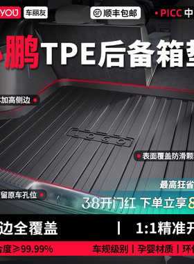 车丽友适用小P7+i m03 G6 mona03 G7 G9 P5 G3 TPE汽车后备箱垫尾