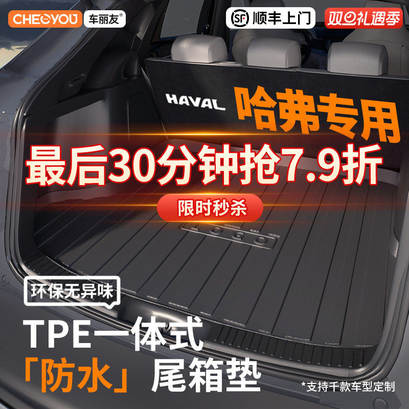 【车丽友】哈弗TPE三防后备箱垫