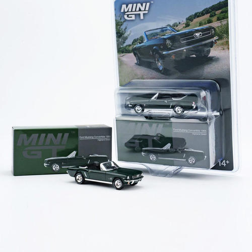 MINI GT 1/64 Ford Mustang福特野马敞篷版 合金小车收藏成品模型