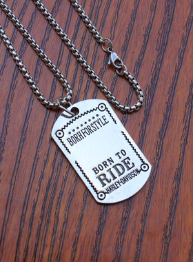 男士项链韩版挂件街头风饰品吊坠