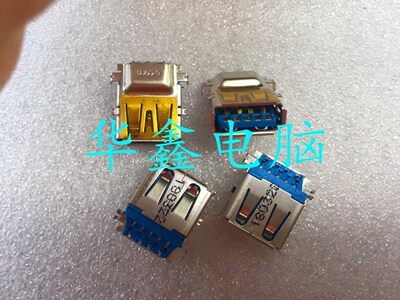 代用于笔记本E450 E455 E550 E555主板3.0USB接口 3.0USB插座沉板