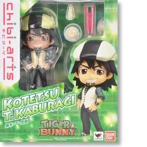 基友英雄传虎和兔TIGER & BUNNY Chibi-arts Q版粘土虎叔虎彻手办