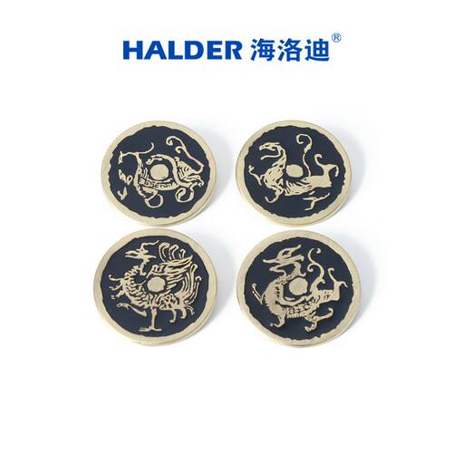 海洛迪徽章四大神兽山海经金属