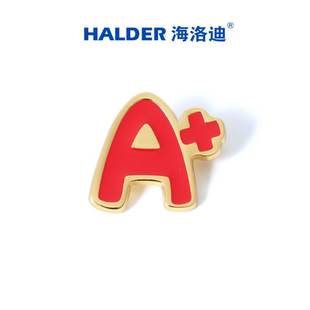 字母校园师生励志奖励活动金属胸针学生考试加油礼物徽章 海洛迪A