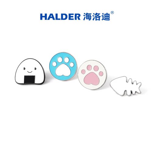 简约风徽章海洛迪ins潮情侣